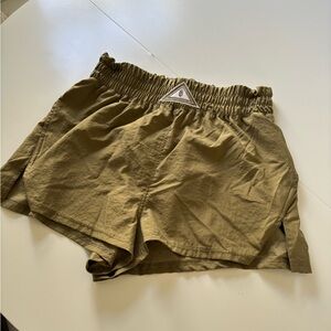 Olive Green Women's Shorts